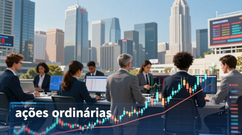 ações ordinárias
